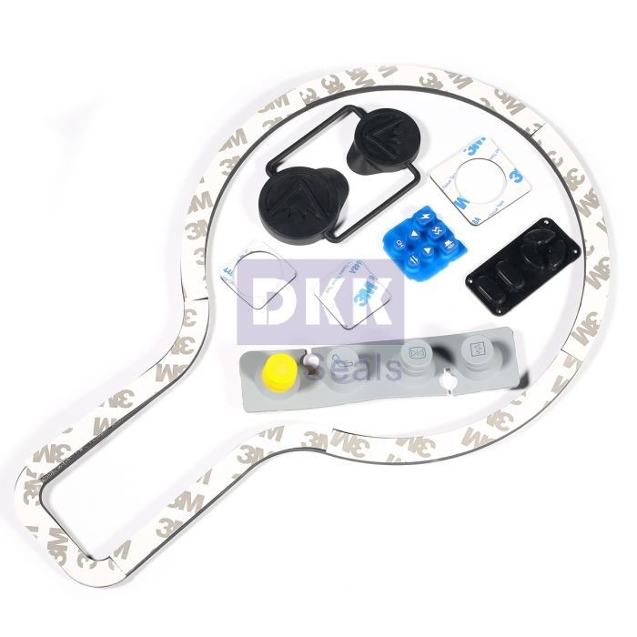 矽（guī）膠按（àn）鍵3M背膠類密封圈